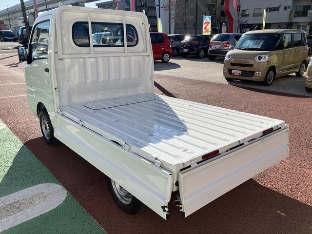 ハイゼットトラックスタンダード エアコン パワステ バックカメラ対応保証1年間・距離無制限付き オーディオレス仕様 ドリンクホルダー 三方開 スペアタイヤ 横滑り防止装置 誤発進抑制制御機能 衝突回避支援ブレーキ(東京都)の中古車