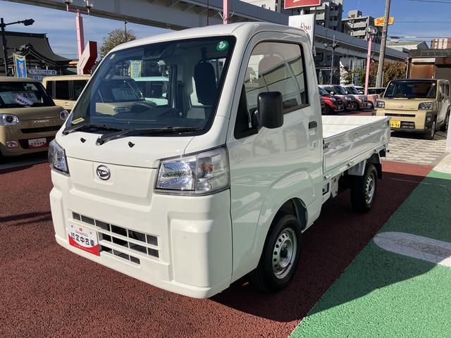 ハイゼットトラックスタンダード エアコン パワステ バックカメラ対応保証1年間・距離無制限付き オーディオレス仕様 ドリンクホルダー 三方開 スペアタイヤ 横滑り防止装置 誤発進抑制制御機能 衝突回避支援ブレーキ(東京都)の中古車