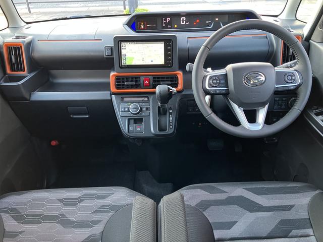 タントファンクロスターボ　純正７インチナビ　パノラマモニター保証１年間・距離無制限付き　電動パーキングブレーキ　オートブレーキホールド機能　シートヒーター　ＡＣＣ　運転席ロングスライド　前後コーナーセンサー　オートライト　両側電動スライドドア　電動格納ミラー（東京都）の中古車