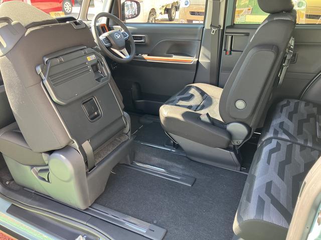 タントファンクロスターボ　純正７インチナビ　パノラマモニター保証１年間・距離無制限付き　電動パーキングブレーキ　オートブレーキホールド機能　シートヒーター　ＡＣＣ　運転席ロングスライド　前後コーナーセンサー　オートライト　両側電動スライドドア　電動格納ミラー（東京都）の中古車