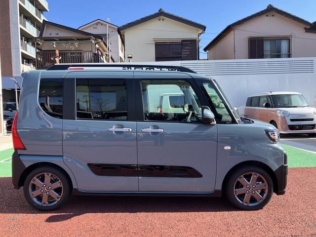 タントファンクロスターボ　純正７インチナビ　パノラマモニター保証１年間・距離無制限付き　電動パーキングブレーキ　オートブレーキホールド機能　シートヒーター　ＡＣＣ　運転席ロングスライド　前後コーナーセンサー　オートライト　両側電動スライドドア　電動格納ミラー（東京都）の中古車