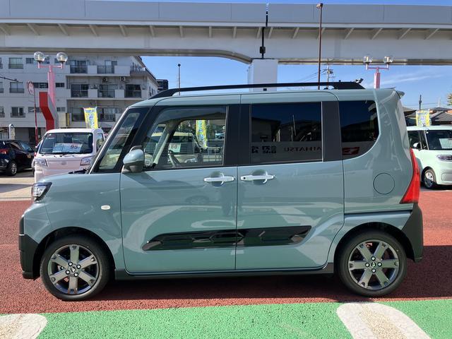 タントファンクロスターボ　純正７インチナビ　パノラマモニター保証１年間・距離無制限付き　電動パーキングブレーキ　オートブレーキホールド機能　シートヒーター　ＡＣＣ　運転席ロングスライド　前後コーナーセンサー　オートライト　両側電動スライドドア　電動格納ミラー（東京都）の中古車