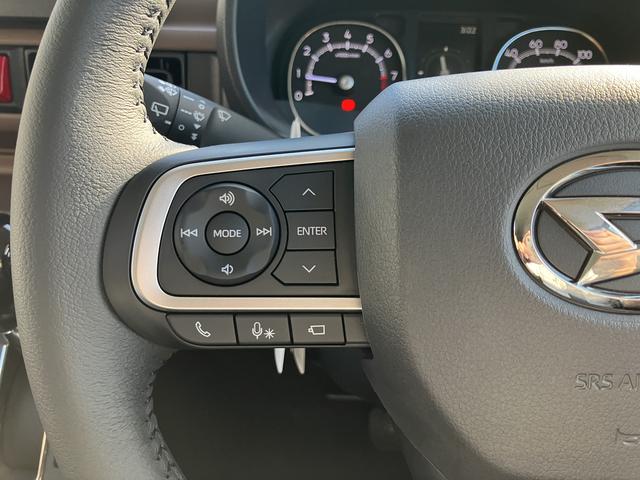 ムーヴキャンバスセオリーＧターボ　届け出済み未使用車　全周囲カメラ対応保証１年間・距離無制限付き　ホッとカップホルダー　置き楽ボックス　　　　　シートヒーター　電動パーキングブレーキ　オートブレーキホールド機能　前後コーナーセンサー　全車速追従機能付きＡＣＣ　キーフリー（東京都）の中古車