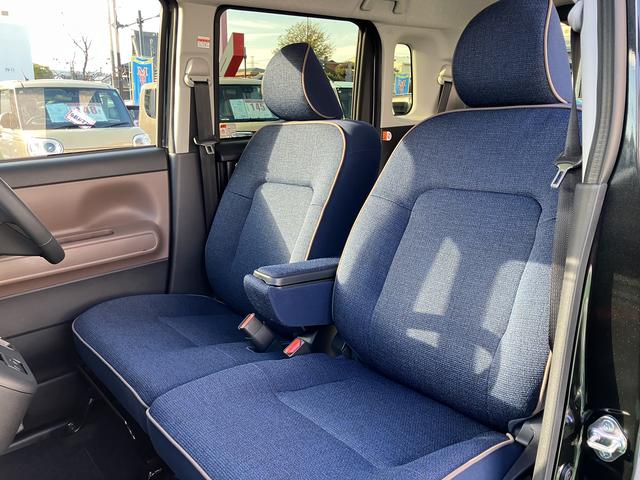 ムーヴキャンバスセオリーＧターボ　届け出済み未使用車　全周囲カメラ対応保証１年間・距離無制限付き　ホッとカップホルダー　置き楽ボックス　　　　　シートヒーター　電動パーキングブレーキ　オートブレーキホールド機能　前後コーナーセンサー　全車速追従機能付きＡＣＣ　キーフリー（東京都）の中古車