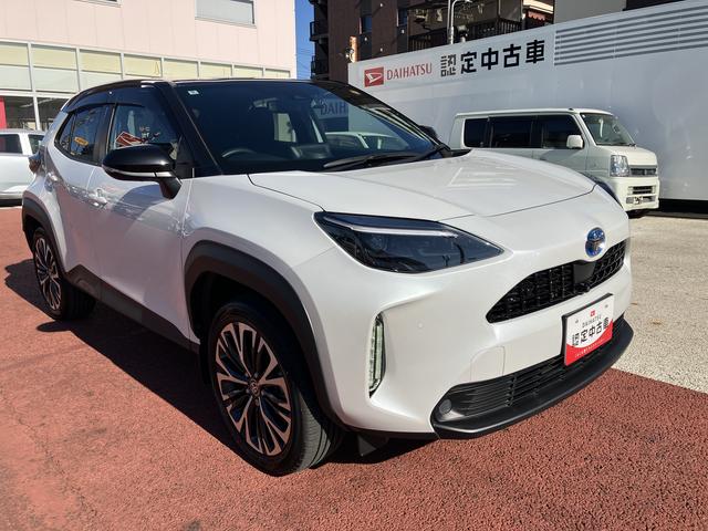 ヤリスクロスハイブリッドZ ナビ 全周囲カメラ ETC2.0保証1年間・距離無制限付き シートヒーター ステアリングヒーター ACC BSM 前後コーナーセンサー 電動パーキングブレーキ オートブレーキホールド機能 AC100V電源 運転席電動シート(東京都)の中古車