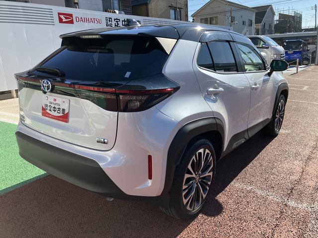 ヤリスクロスハイブリッドZ ナビ 全周囲カメラ ETC2.0保証1年間・距離無制限付き シートヒーター ステアリングヒーター ACC BSM 前後コーナーセンサー 電動パーキングブレーキ オートブレーキホールド機能 AC100V電源 運転席電動シート(東京都)の中古車