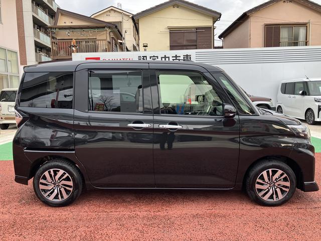 トールカスタムＧ　９インチディスプレイオーディオ　全周囲カメラ保証１年間・距離無制限付き　アダプティブドライビングビーム　全車速追従機能付きＡＣＣ　電動パーキングブレーキ　オートブレーキホールド機能　アイドリングストップ　１５インチアルミホイール　キーフリー（東京都）の中古車