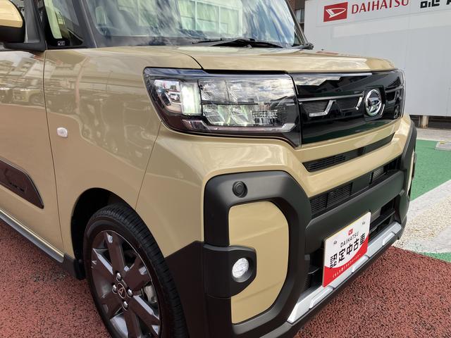 タントファンクロスターボ　純正７インチナビ　バックカメラ　ＥＴＣ保証１年間・距離無制限付き　ナビ連動前後方ドラレコ　電動パーキングブレーキ　オートブレーキホールド機能　シートヒーター　両側電動スライドドア　オートハイビーム　純正１５インチアルミホイール（東京都）の中古車