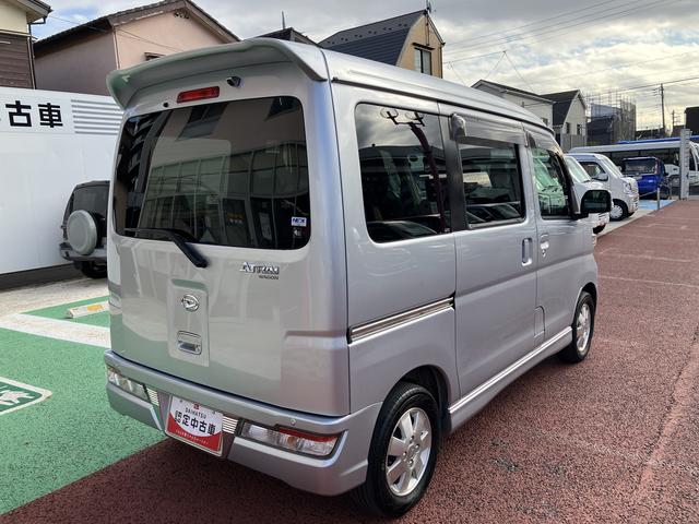 アトレーワゴンカスタムターボＲＳリミテッド　ＳＡIII　純正ナビ　ＥＴＣ保証１年間・距離無制限付き　ＬＥＤヘッドライト　両側スライドドア左側電動　リヤソナーセンサー　オートエアコン　Ｂｌｕｅｔｏｏｔｈオーディオ　フルセグ　バックカメラ　ＤＶＤ再生　ＣＤ再生　ドラレコ（東京都）の中古車