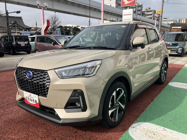 ロッキープレミアムG HEV 9インチナビ 全周囲カメラ ETC保証1年間・距離無制限付き ACC アダプティブドライビングビーム シートヒーター リヤフォグ 電動パーキングブレーキ オートブレーキホールド機能 HDMI接続 USB入力端子 ナビ連動前後方ドラレコ(東京都)の中古車