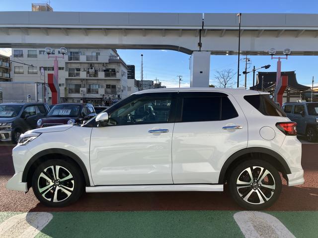 ロッキーＧ　４ＷＤ　９インチナビ　パノラマモニター　ＥＴＣ２．０保証１年間・距離無制限付き　アダプティブドライビングビーム　ブラインドスポットモニター　アイドリングストップ　全車速追従機能付きＡＣＣ　シートヒーター　ＵＳＢ給電　ＵＳＢ入力端子　前後コーナーセンサー（東京都）の中古車