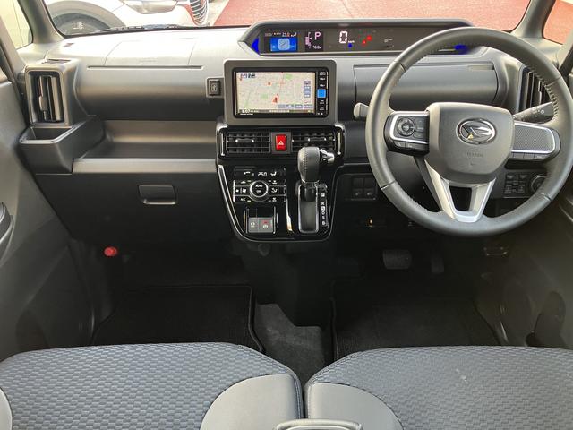 タントカスタムＲＳ　純正ナビ　バックカメラ　ＥＴＣ　シートヒーター保証１年間・距離無制限付き　アダプティブドライビングビーム　ナビ連動前後方ドラレコ　両側電動スライドドア　前後コーナーセンサー　アイドリングストップ　運転席シートリフト　１５インチアルミホイール（東京都）の中古車