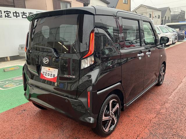 ムーヴＲＳ　９インチディスプレイオーディオ　バックカメラ　フルセグ保証１年間・距離無制限付き　電動パーキングブレーキ　ＡＣＣ　オートブレーキホールド機能　アダプティブドライビングビーム　ＵＳＢ入力端子　前後コーナーセンサー　両側電動スライドドア　キーフリー（東京都）の中古車