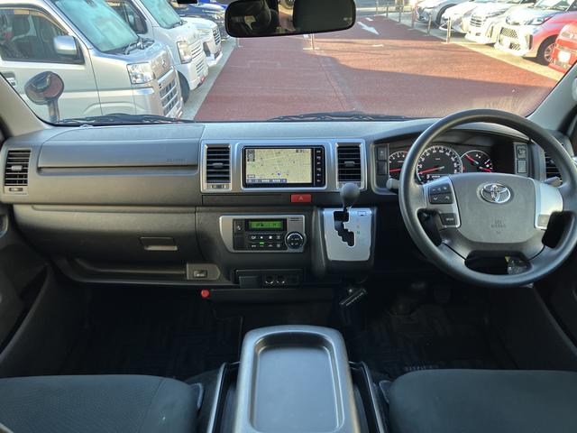 ハイエースバンロングスーパーGL 7インチナビ バックカメラ ETC保証1年間・距離無制限付き USB入力端子 HDMI接続 ステアリングリモコン パワーウィンドウ 電動格納ミラー 両側スライドドアイージークローズ バックドアイージークローズ ドライブレコーダー(東京都)の中古車