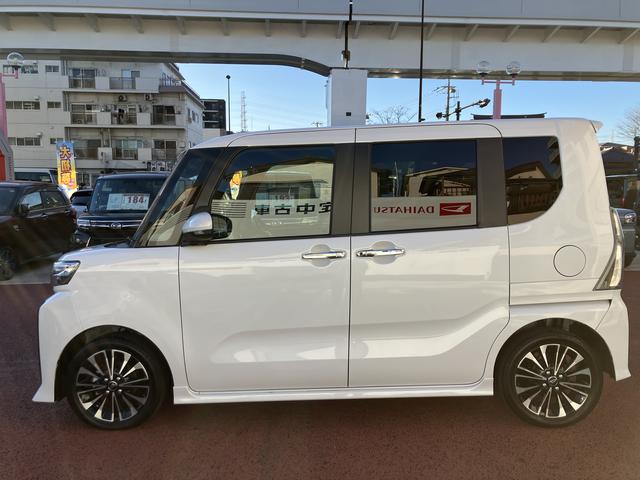 タントカスタムＲＳ　純正ナビ　バックカメラ　ＥＴＣ　フルセグ保証１年間・距離無制限付き　両側電動スライドドア　前後コーナーセンサー　ナビ連動前後方ドラレコ　電動パーキングブレーキ　オートブレーキホールド機能　ＡＤＢ　アイドリングストップ　シートヒーター（東京都）の中古車