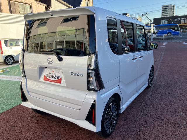 タントカスタムＲＳ　純正ナビ　バックカメラ　ＥＴＣ　フルセグ保証１年間・距離無制限付き　両側電動スライドドア　前後コーナーセンサー　ナビ連動前後方ドラレコ　電動パーキングブレーキ　オートブレーキホールド機能　ＡＤＢ　アイドリングストップ　シートヒーター（東京都）の中古車