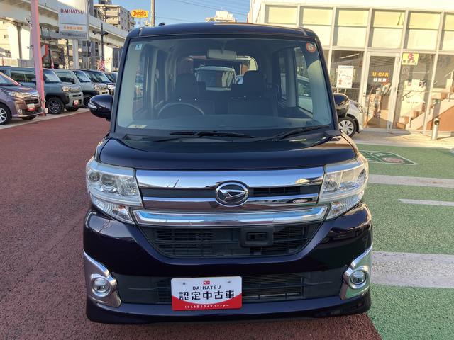 タントカスタムRS SA 純正7インチナビ ETC フルセグ保証1年間・距離無制限付き CD再生 DVD再生 Bluetoothオーディオ オートエアコン LEDヘッドライト オートライト 両側電動スライドドア アイドリングストップ キーフリー(東京都)の中古車