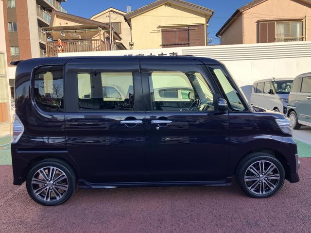 タントカスタムRS SA 純正7インチナビ ETC フルセグ保証1年間・距離無制限付き CD再生 DVD再生 Bluetoothオーディオ オートエアコン LEDヘッドライト オートライト 両側電動スライドドア アイドリングストップ キーフリー(東京都)の中古車