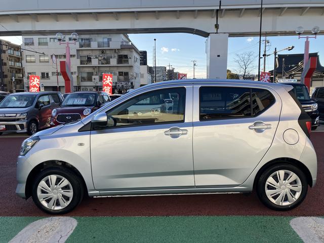 ミライースX SAIII CDステレオ LEDヘッドライト キーレス保証1年間・距離無制限付き FM/AMラジオ AUX接続 デジタルスピードメーター 前後コーナーセンサー(東京都)の中古車