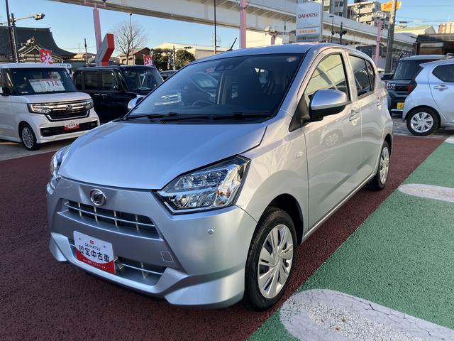 ミライースX SAIII CDステレオ LEDヘッドライト キーレス保証1年間・距離無制限付き FM/AMラジオ AUX接続 デジタルスピードメーター 前後コーナーセンサー(東京都)の中古車