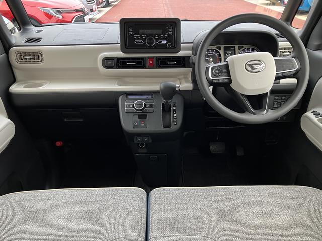 ムーヴキャンバスストライプスＧ　パノラマモニター仕様　シートヒーター保証１年間・距離無制限付き　ＣＤステレオ　電動パーキングブレーキ　オートブレーキホールド機能　ホッとカップホルダー　置き楽ボックス　ＡＤＢ　パワーウィンドウ　ＦＭ／ＡＭラジオ　キーフリー（東京都）の中古車