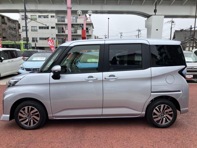 トールカスタムＧ　９インチディスプレイオーディオ　パノラマモニター保証１年間・距離無制限付き　電動パーキングブレーキ　オートブレーキホールド機能　ＨＤＭＩ接続　ＵＳＢ入力端子　前後コーナーセンサー　ＥＴＣ　運転席シートリフト　電動格納ミラー　ＡＣＣ　ＡＤＢ（東京都）の中古車