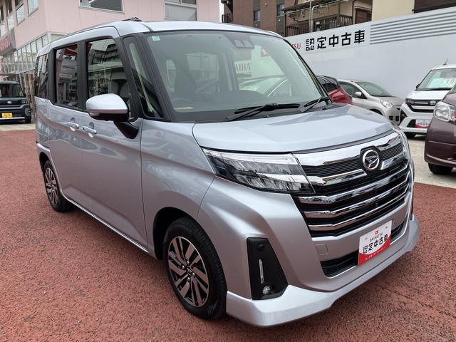 トールカスタムＧ　９インチディスプレイオーディオ　パノラマモニター保証１年間・距離無制限付き　電動パーキングブレーキ　オートブレーキホールド機能　ＨＤＭＩ接続　ＵＳＢ入力端子　前後コーナーセンサー　ＥＴＣ　運転席シートリフト　電動格納ミラー　ＡＣＣ　ＡＤＢ（東京都）の中古車