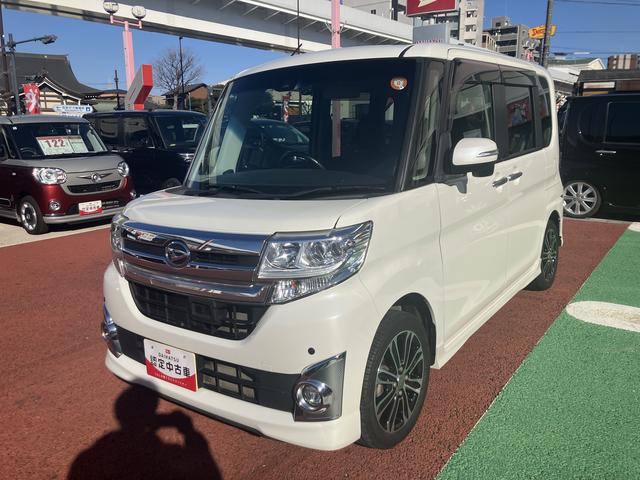 タントカスタムＲＳ　トップエディションＳＡII　純正ナビ　ドラレコ保証１年間・距離無制限付き　Ｂｌｕｅｔｏｏｔｈオーディオ　フルセグ　ＤＶＤ再生　ＣＤ再生　オートライト　ＬＥＤヘッドライト　オートエアコン　両側電動スライドドア　ＨＤＭＩ接続　ＵＳＢ入力　バックカメラ（東京都）の中古車