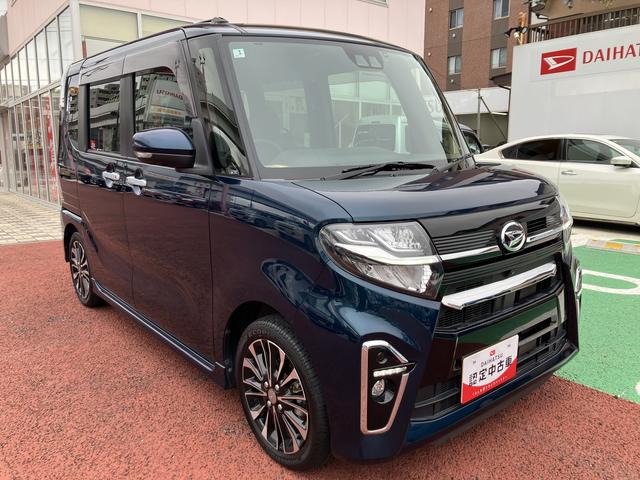 タントカスタムRS 9インチナビ パノラマモニター ETC ACC保証1年間・距離無制限付き Bluetoothオーディオ フルセグ DVD再生 LEDヘッドライト オートライト 両側電動スライドドア オートエアコン ADB ナビ連動前後方ドラレコ 前後ソナーセンサ(東京都)の中古車