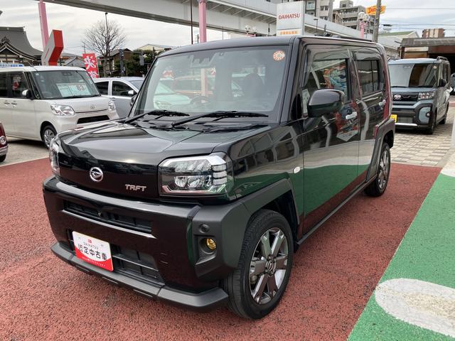 タフトGターボ 4WD 純正ナビ パノラマモニター ETC ACC保証1年間・距離無制限付き シートヒーター 電動パーキングブレーキ オートブレーキホールド機能 前後ドラレコ 前後コーナーセンサー アダプティブドライビングビーム 電動格納ミラー パワーウィンドウ(東京都)の中古車