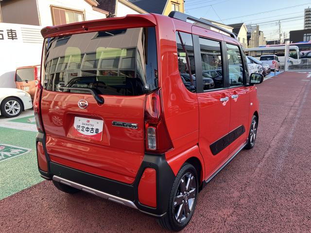 タントファンクロスターボ　７インチナビ　バックカメラ　ＥＴＣ保証１年間・距離無制限付き　両側電動スライドドア　シートヒーター　ナビ連動前後方ドラレコ　電動パーキングブレーキ　オートブレーキホールド機能　ＵＳＢ入力端子　オートハイビーム　キーフリー（東京都）の中古車