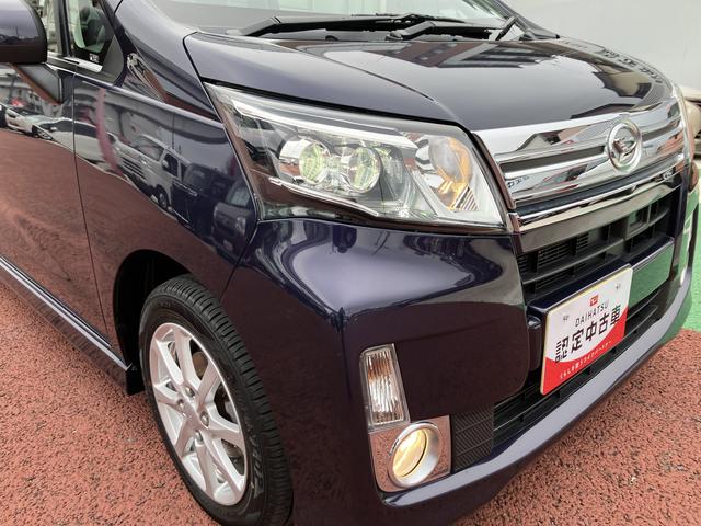 ムーヴカスタム X SA 純正ナビ バックカメラ ETC フルセグ保証 まごころ保証 1年間・走行距離無制限付き Bluetoothオーディオ DVD再生 CD再生 LEDヘッドライト オートライト オートエアコン アイドリングストップ 電動格納ミラー(東京都)の中古車