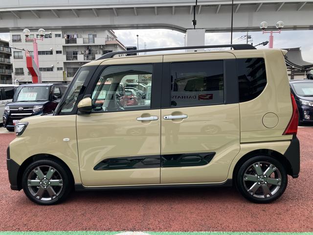 タントファンクロスターボ　９インチディスプレイオーディオ保証１年間・距離無制限付き（東京都）の中古車