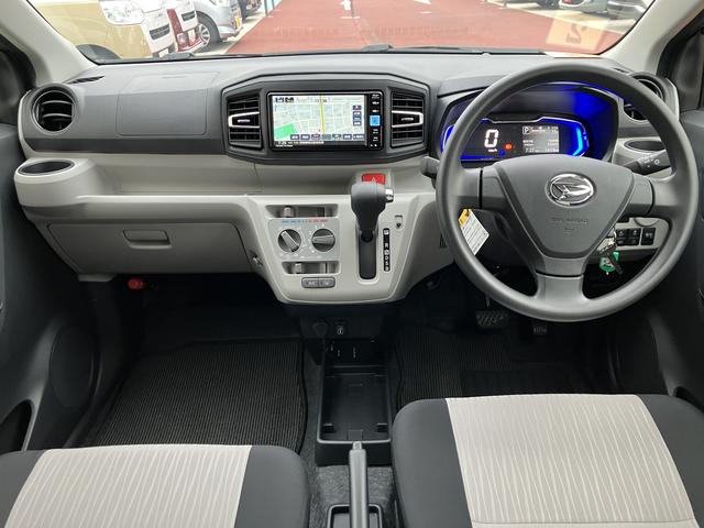 ミライースＸ　ＳＡIII　純正７インチナビ　バックカメラ保証　新車保証・まごころ保証　１年間・走行距離無制限付き　アイドリングストップ　オートハイビーム　電動格納ミラー　パワーウィンドウ　前後コーナーセンサー　ＵＳＢ入力端子　ナビ連動前後方ドラレコ（東京都）の中古車