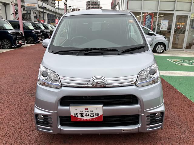 ムーヴカスタム RS 純正7インチナビ ETC フルセグ保証1年間・距離無制限付き Bluetoothオーディオ DVD再生 CD再生 USB入力端子 HIDヘッドライト オートライト 電動格納ミラー パワーウィンドウ オートエアコン 運転席シートリフト(東京都)の中古車