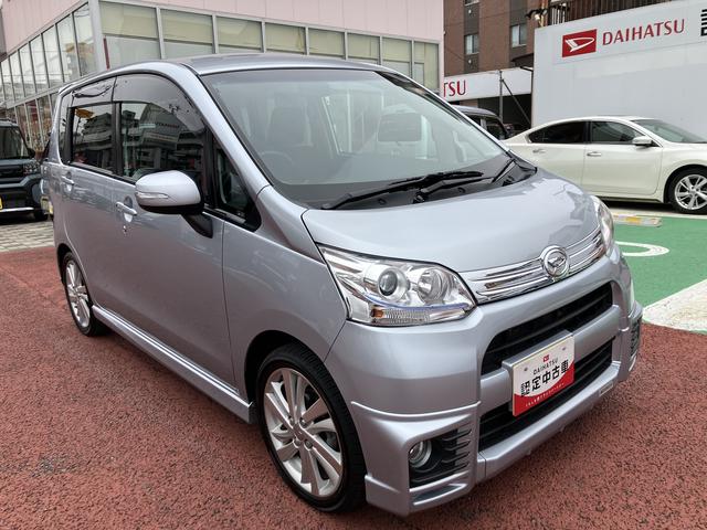 ムーヴカスタム RS 純正7インチナビ ETC フルセグ保証1年間・距離無制限付き Bluetoothオーディオ DVD再生 CD再生 USB入力端子 HIDヘッドライト オートライト 電動格納ミラー パワーウィンドウ オートエアコン 運転席シートリフト(東京都)の中古車