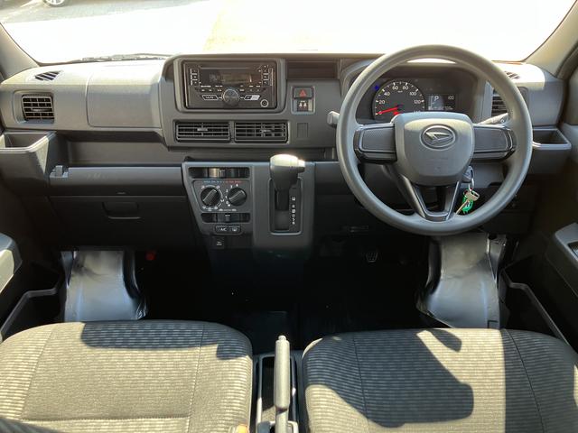 ハイゼットカーゴＤＸ　ＣＤステレオ　ＥＴＣ　ＬＥＤヘッドライト　ＬＥＤフォグ保証１年間・距離無制限付き　前後コーナーセンサー　両側スライドドア　最大積載量３５０Ｋｇ　ＦＭ／ＡＭラジオ　オートライト　アダプティブドライビングビーム　マニュアルエアコン　アイドリングストップ（東京都）の中古車