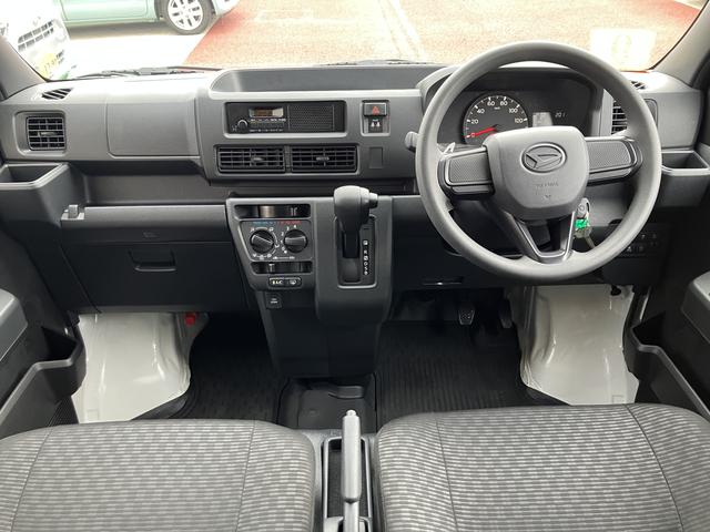 ハイゼットカーゴＤＸ　ＦＭ／ＡＭラジオ　キーレス　両側スライドドア保証　新車保証・まごころ保証　１年間・走行距離無制限付き　最大積載量３５０Ｋｇ　車線逸脱制御（東京都）の中古車