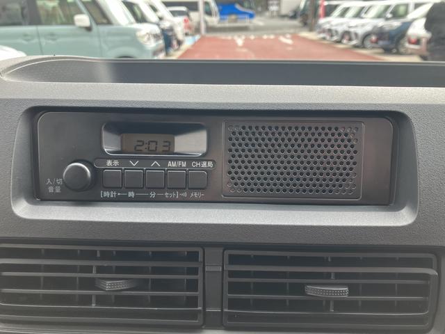 ハイゼットカーゴＤＸ　ＦＭ／ＡＭラジオ　キーレス　両側スライドドア保証　新車保証・まごころ保証　１年間・走行距離無制限付き　最大積載量３５０Ｋｇ　車線逸脱制御（東京都）の中古車