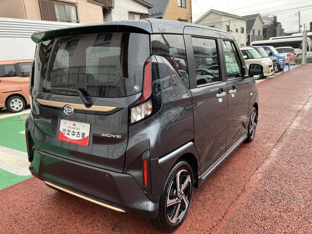 ムーヴRSノーブルシックスタイル 9インチディスプレイオーディオ保証1年間・距離無制限付き 両側電動スライドドア 前後コーナーセンサー 電動パーキングブレーキ アダプティブクルーズコントロール 前後ドラレコ ADB パノラマパーキングアシスト機能(東京都)の中古車
