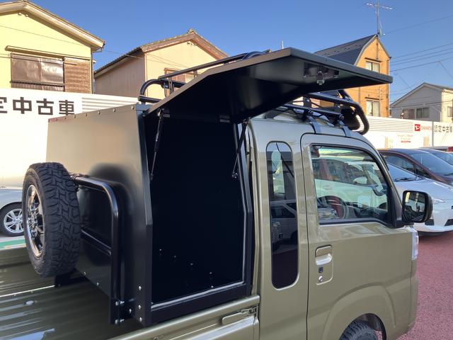 ハイゼットトラックジャンボエクストラ　届け出済み未使用車　ＨＡＲＤ　ＣＡＲＧＯまごころ保証　１年間・走行距離無制限付き　４ＷＤ　パワーウィンドウ　純正１２インチアルミホイール　前後コーナーセンサー　スーパーデフロック　キーフリー　バックカメラ　デジタルインナーミラー（東京都）の中古車