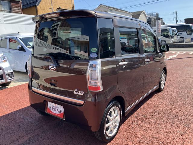 タントエグゼカスタムG 純正7インチナビ HIDヘッドライト キーフリー保証 まごころ保証 1年間・走行距離無制限付き CD再生 ワンセグ FM/AMラジオ 運転席シートリフト 電動格納ミラー パワーウィンドウ 純正14インチアルミホイール オートエアコン(東京都)の中古車