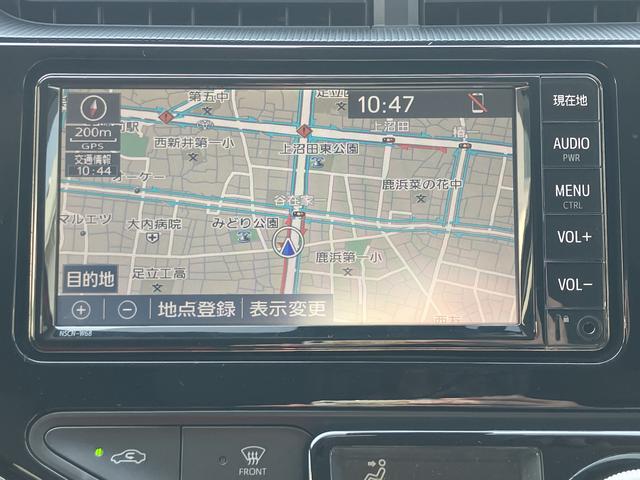アクアＳ　７インチナビ　バックカメラ　ＥＴＣ　スマートキー保証　まごころ保証　１年間・走行距離無制限付き　電動格納ミラー　前後コーナーセンサー　電動格納ミラー　ステアリングスイッチ　パワーウィンドウ（東京都）の中古車