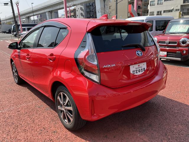 アクアＳ　７インチナビ　バックカメラ　ＥＴＣ　スマートキー保証　まごころ保証　１年間・走行距離無制限付き　電動格納ミラー　前後コーナーセンサー　電動格納ミラー　ステアリングスイッチ　パワーウィンドウ（東京都）の中古車