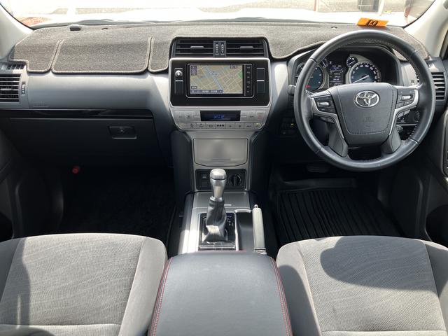 ランドクルーザープラドＴＸ　純正ナビ　バックカメラ　前後ドラレコ　ＥＴＣ２．０保証１年間・距離無制限付き　ＡＣＣ　オートハイビーム　前後コーナーセンサー　ＨＤＭＩ接続　ＵＳＢ入力端子　オートエアコン　ディーゼル　スマートキー　ステアリングスイッチ　運転席シートリフト（東京都）の中古車