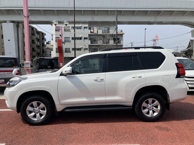 ランドクルーザープラドＴＸ　純正ナビ　バックカメラ　前後ドラレコ　ＥＴＣ２．０保証１年間・距離無制限付き　ＡＣＣ　オートハイビーム　前後コーナーセンサー　ＨＤＭＩ接続　ＵＳＢ入力端子　オートエアコン　ディーゼル　スマートキー　ステアリングスイッチ　運転席シートリフト（東京都）の中古車