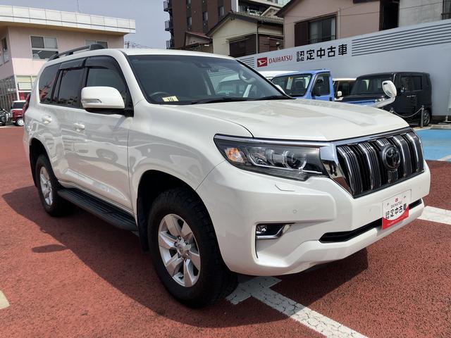 ランドクルーザープラドＴＸ　純正ナビ　バックカメラ　前後ドラレコ　ＥＴＣ２．０保証１年間・距離無制限付き　ＡＣＣ　オートハイビーム　前後コーナーセンサー　ＨＤＭＩ接続　ＵＳＢ入力端子　オートエアコン　ディーゼル　スマートキー　ステアリングスイッチ　運転席シートリフト（東京都）の中古車