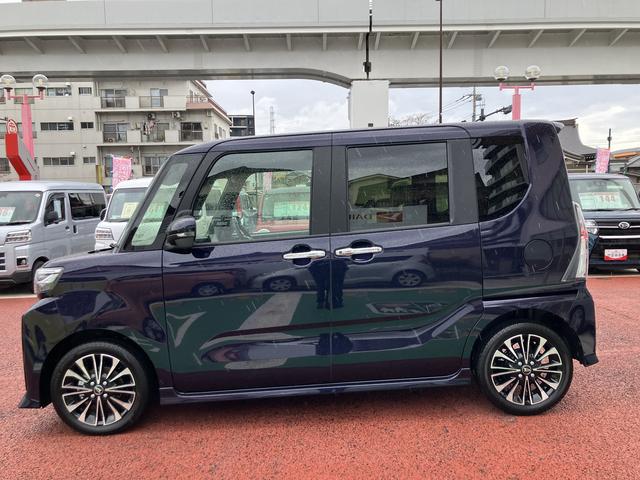 タントカスタムＲＳリミテッド　９インチディスプレイオーディオ保証１年間・距離無制限付き　ＡＣＣ　ＡＤＢ　両側電動スライドドア　ＥＴＣ　前後コーナーセンサー　前後ドラレコ　アイドリングストップ　シートヒーター（東京都）の中古車