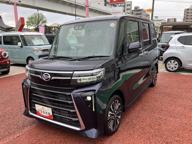 タントカスタムＲＳリミテッド　９インチディスプレイオーディオ保証１年間・距離無制限付き　ＡＣＣ　ＡＤＢ　両側電動スライドドア　ＥＴＣ　前後コーナーセンサー　前後ドラレコ　アイドリングストップ　シートヒーター（東京都）の中古車