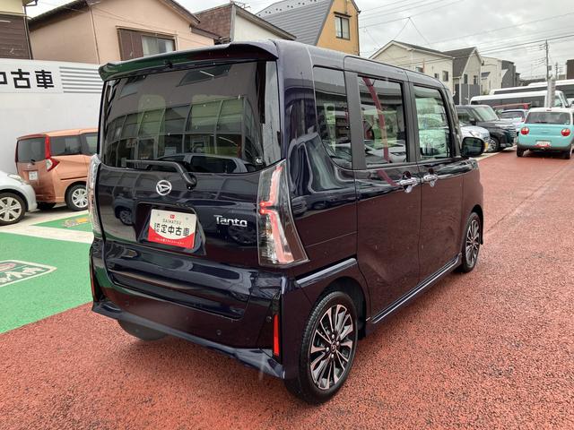 タントカスタムＲＳリミテッド　９インチディスプレイオーディオ保証１年間・距離無制限付き　ＡＣＣ　ＡＤＢ　両側電動スライドドア　ＥＴＣ　前後コーナーセンサー　前後ドラレコ　アイドリングストップ　シートヒーター（東京都）の中古車